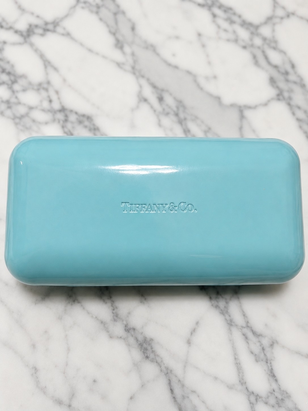 Tiffany & Co. Eye Glass Case And Glass Cleaning Cloth